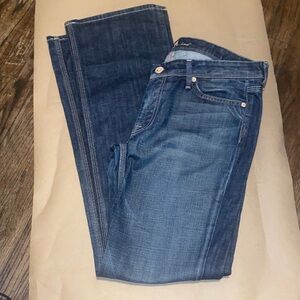 Seven Jeans 7 For All Mankind Bootcut Jeans – Size 32 – Medium Blue Wash